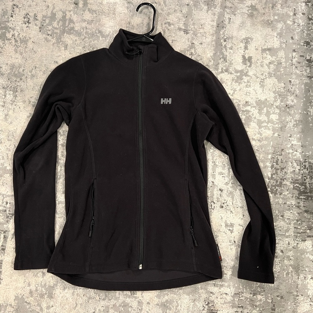 EUC Helly Hensen women’s daybreaker fleece jacket size M black